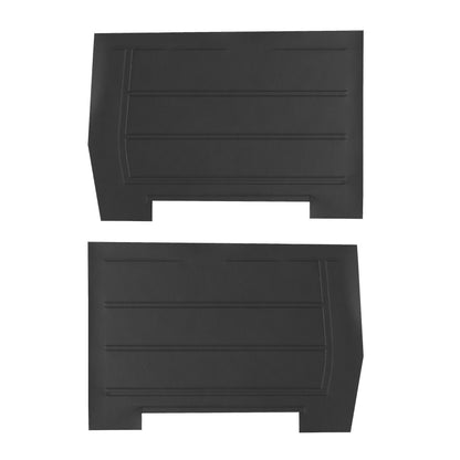 65 CHEVELLE/MALIBU CONVERTIBLE REAR PANELS - BLACK
