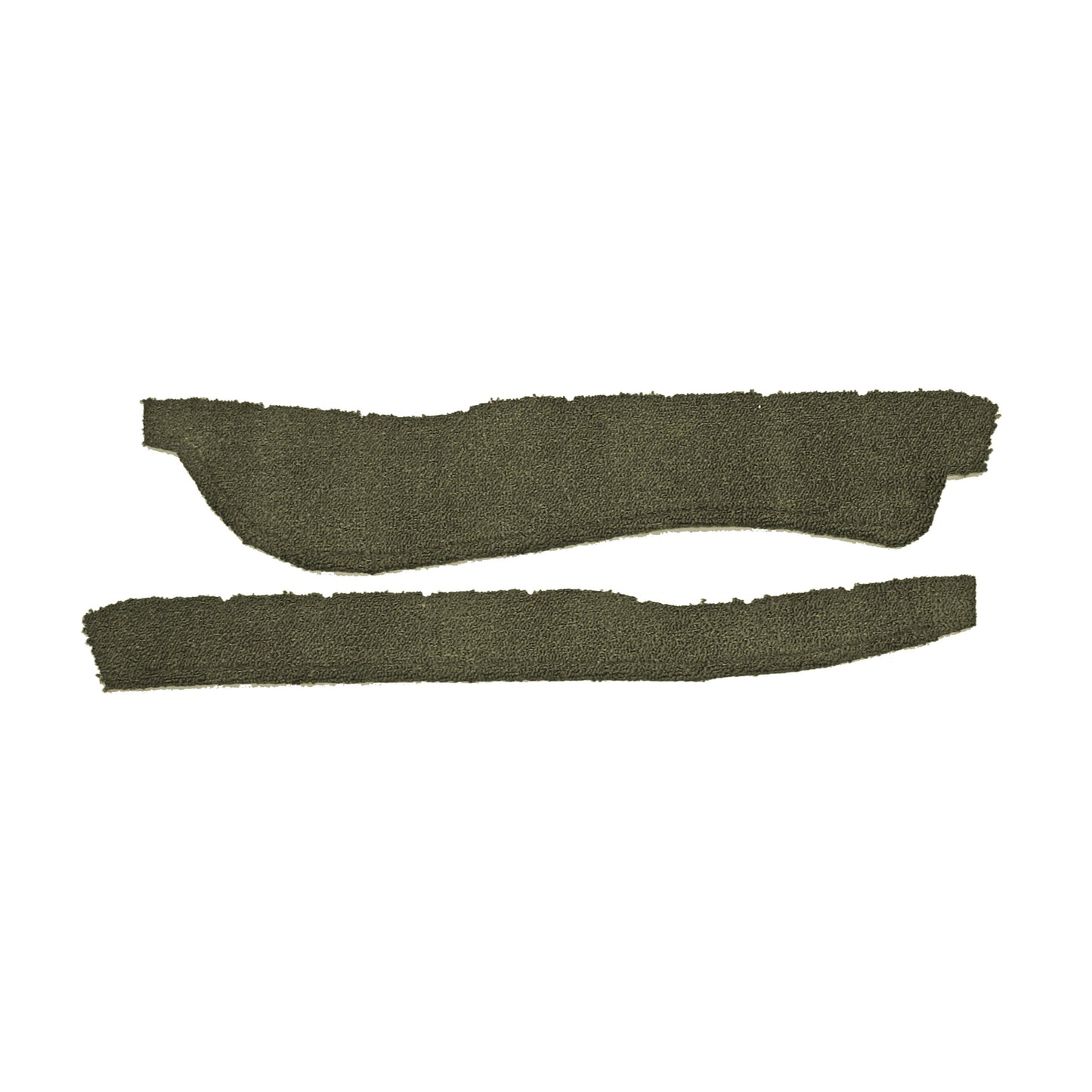 70-76 DODGE/PLYMOUTH A-BODY (MANUAL) CONSOLE CARPET - DARK OLIVE GREEN (LOOP)