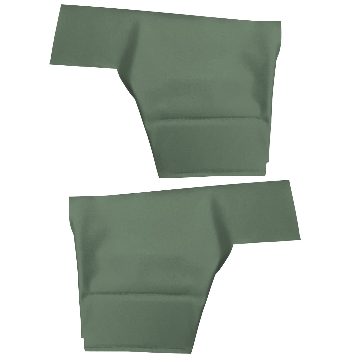 69 CAMARO "DELUXE" CONVERTIBLE REAR PANELS - DARK GREEN