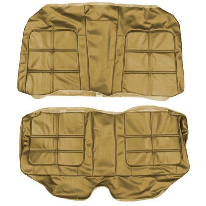 69 CHARGER/DAYTONA HARDTOP REAR UPHOLSTERY - SADDLE
