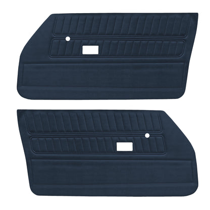 71 FIREBIRD/TRANS AM "STANDARD" DOOR PANELS (UNASSEMBLED) - BLUE