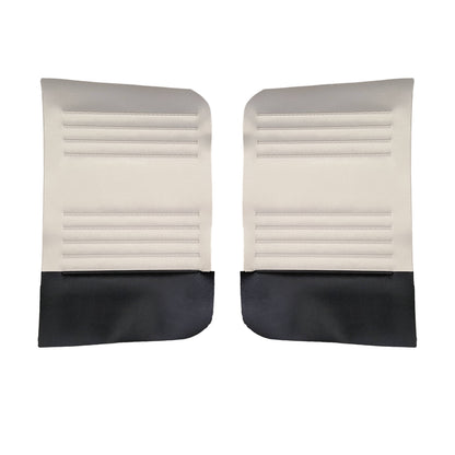 67 CORONET RT/500 CONVERTIBLE REAR PANELS - PEARL WHITE