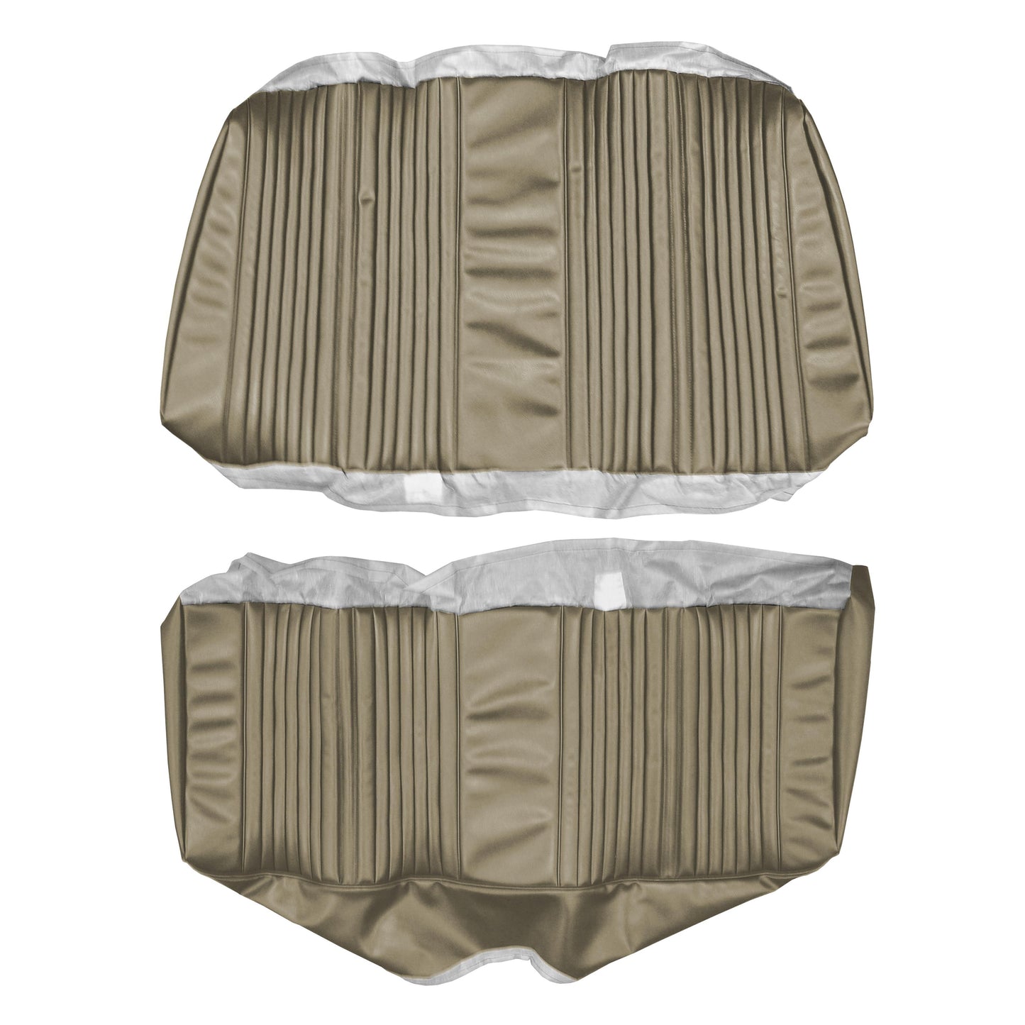 65 CUTLASS/442 CONVERTIBLE REAR UPHOLSTERY - BUCKSKIN