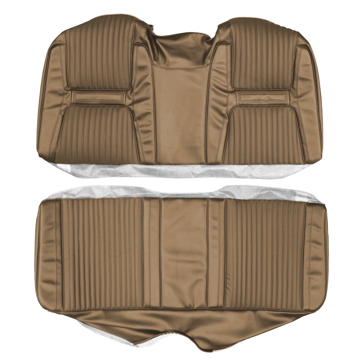 65 CHRYSLER 300/300L CONVERTIBLE REAR UPHOLSTERY - GOLD