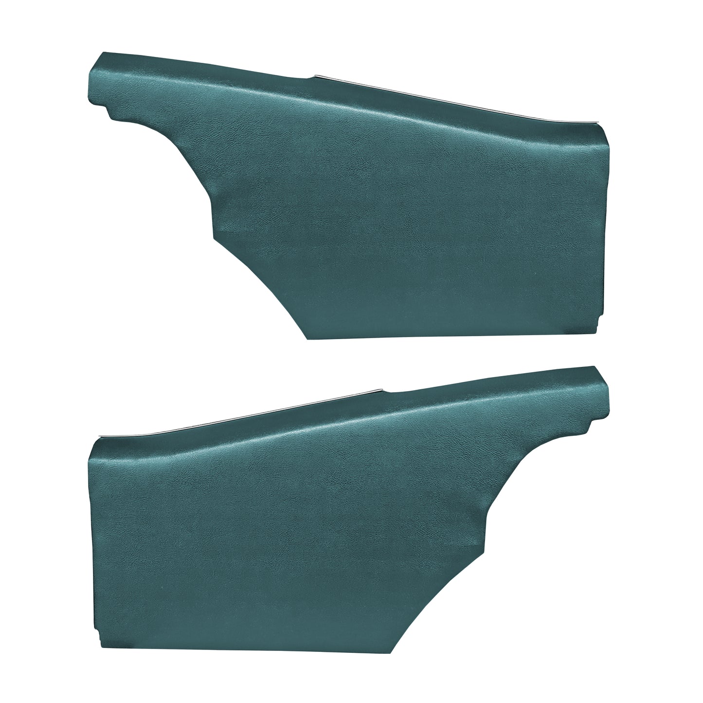 68 FIREBIRD "DELUXE" HARDTOP REAR PANELS (PRE-ASSEMBLED) - TURQUOISE