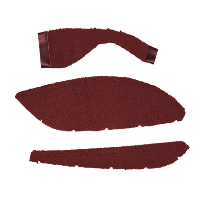 68 CHRYSLER/DODGE/PLYMOUTH B & C-BODY (AUTOMATIC) CONSOLE CARPET - MAROON (LOOP)