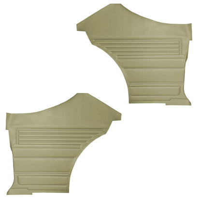 68 CHEVELLE/MALIBU HARDTOP REAR PANELS (UNASSEMBLED) - WILLOW GOLD