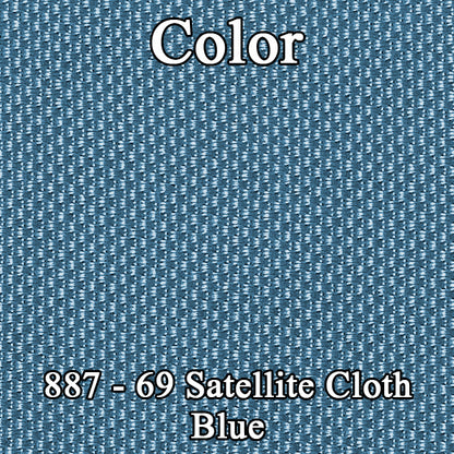 69 CLOTH 4-DOOR REAR - BLUE
