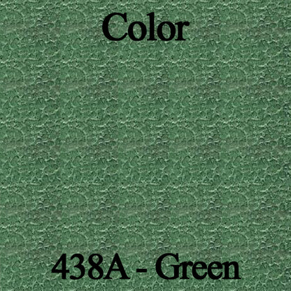 74 GREMLIN HARDTOP REAR UPHOLSTERY - SRM LIGHT GREEN/MEDIUM GREEN