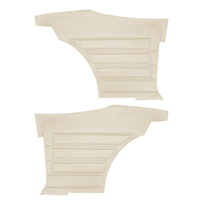 68 GTO/LEMANS HARDTOP REAR PANELS (UNASSEMBLED) - PARCHMENT