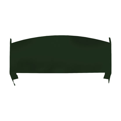 74-75 DUSTER/DART SPORT PACKAGE TRAY W/O SPEAKER CUT-OUTS - JADE GREEN