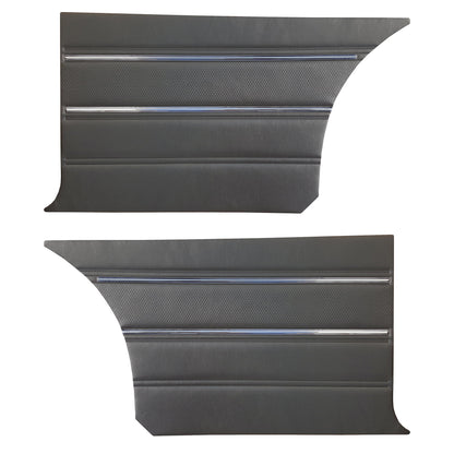 70 CHARGER HARDTOP REAR PANELS - CHARCOAL