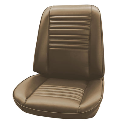 67 CHEVELLE/MALIBU/EL CAMINO BUCKET UPHOLSTERY - GOLD