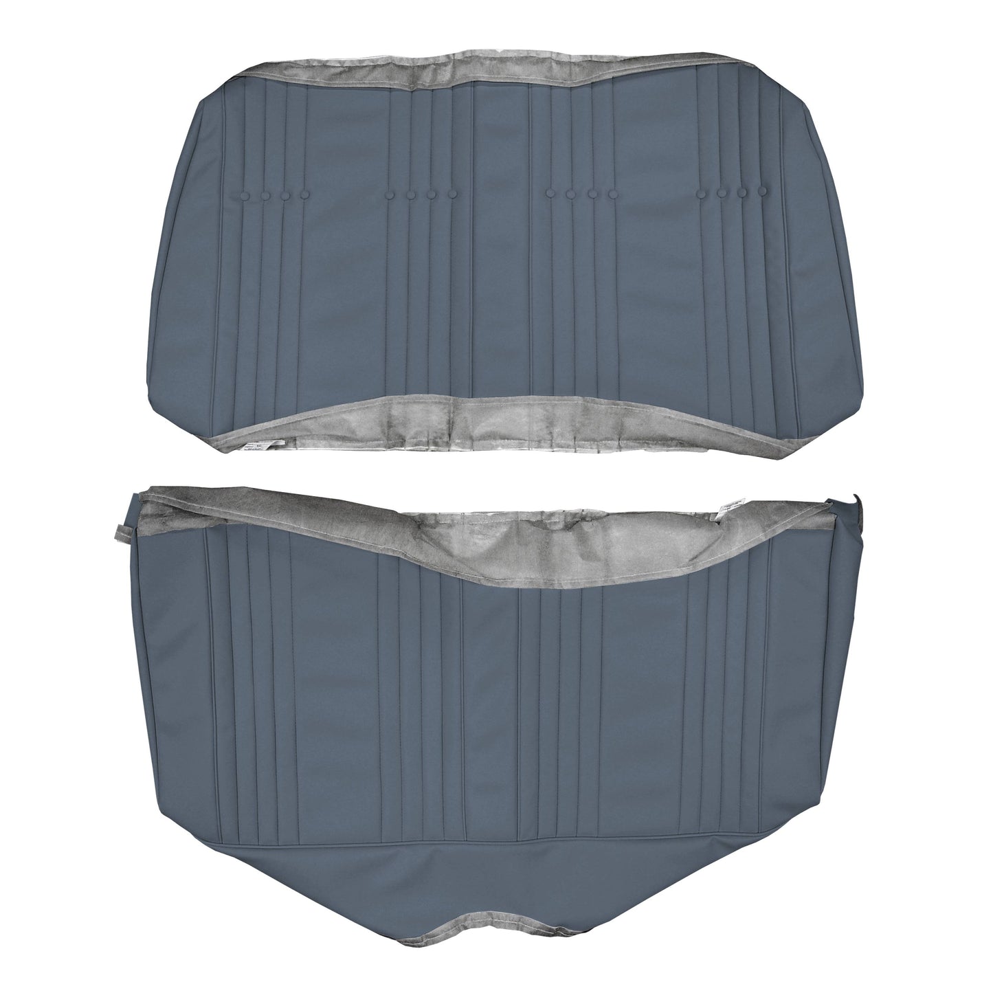 65 SKYLARK/GS CONVERTIBLE REAR UPHOLSTERY - DARK BLUE