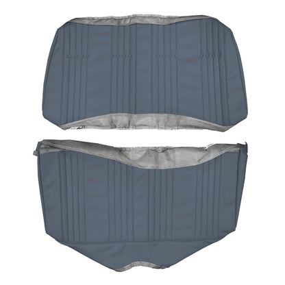 65 SKYLARK/GS CONVERTIBLE REAR UPHOLSTERY - DARK BLUE