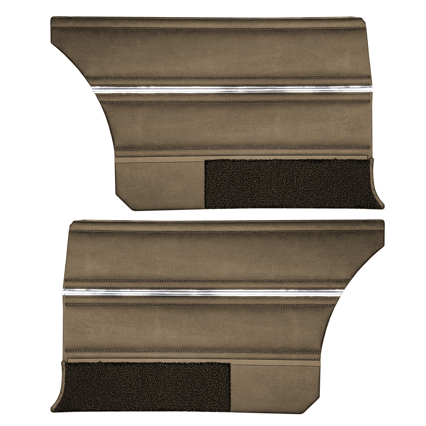 64 DART GT HARDTOP REAR PANELS - SRM DARK BROWN