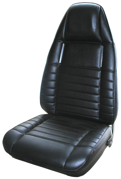 72 DEMON/DUSTER BUCKET SEAT UPHOLSTERY - BLACK