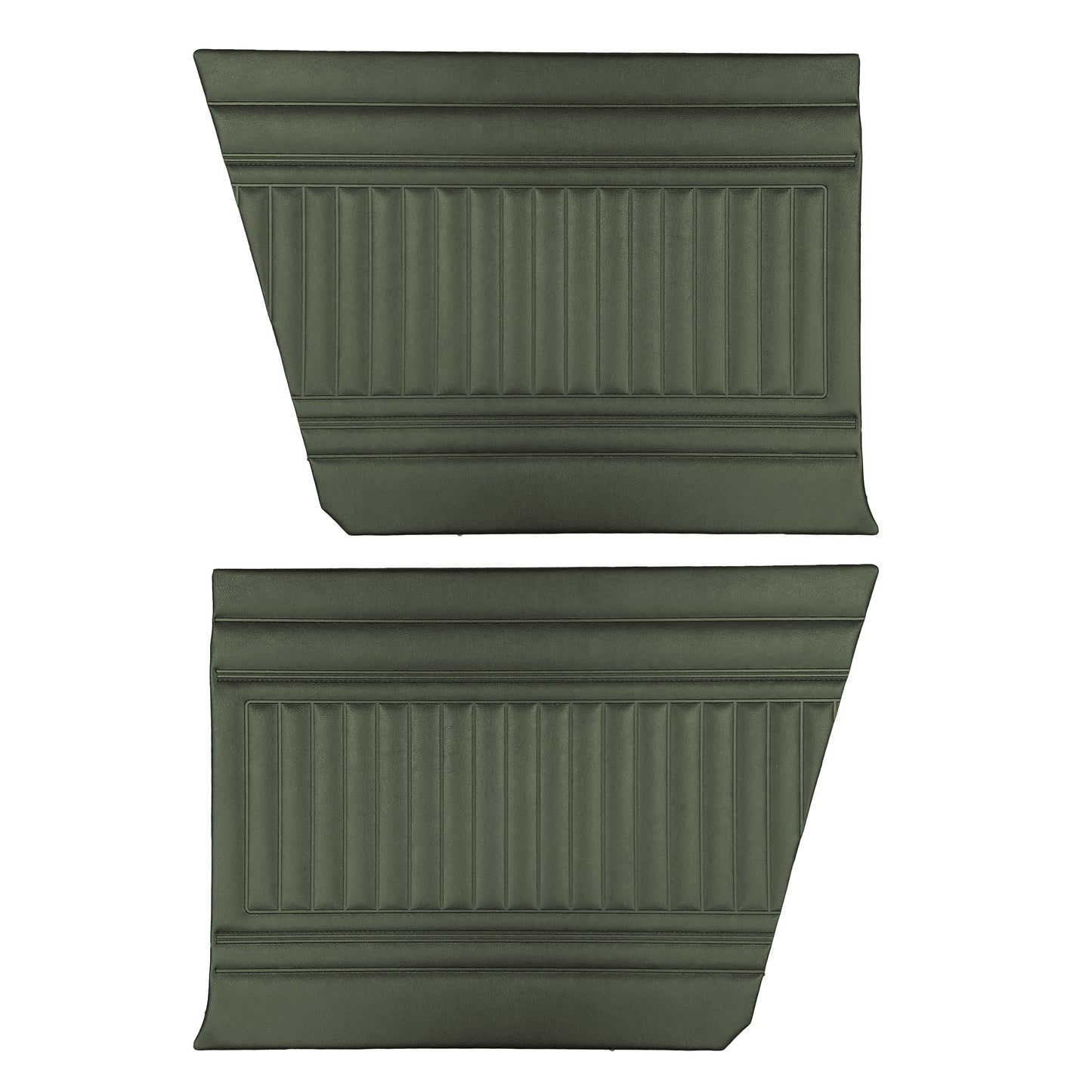 73 DART SWINGER HARDTOP REAR PANELS - GREEN
