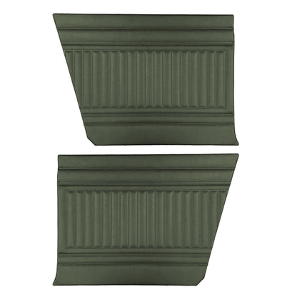 73 DART SWINGER HARDTOP REAR PANELS - GREEN