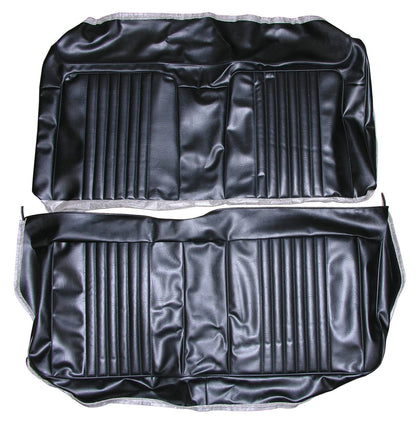 71 CHEVELLE/MALIBU HARDTOP REAR UPHOLSTERY - BLACK