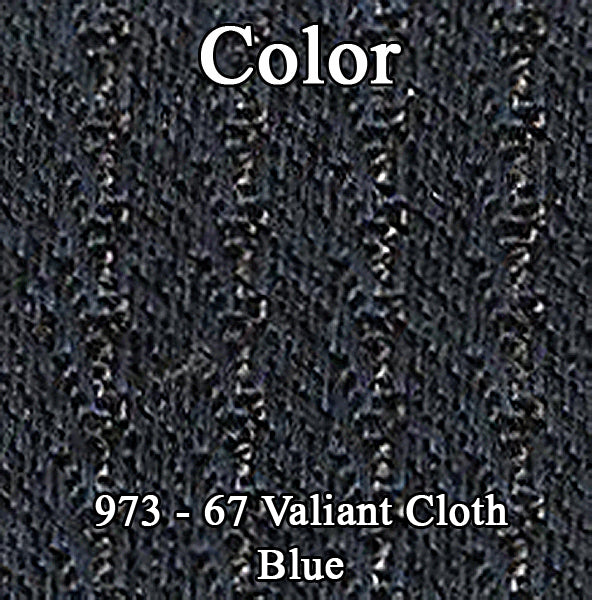 67 CLOTH SDN REAR - BLUE/BLUE