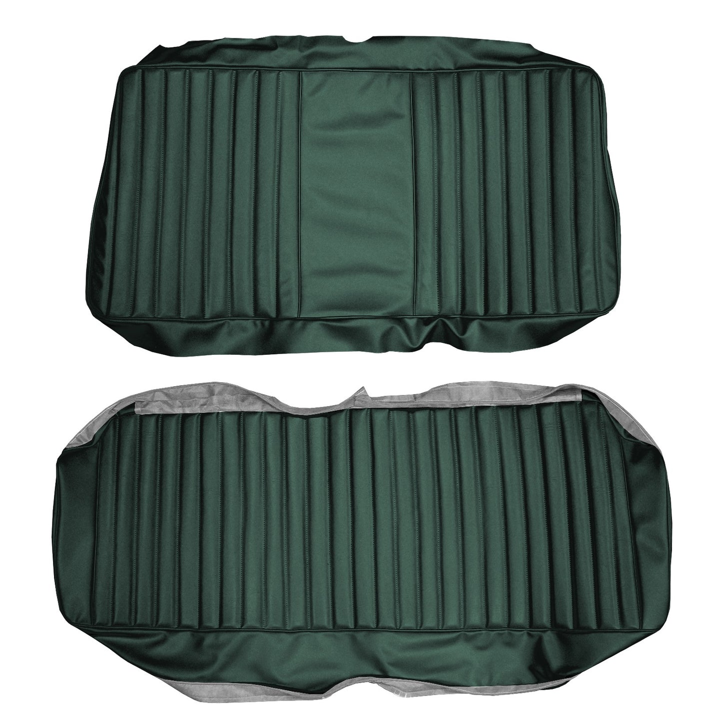 74-76 DART SPORT/DUSTER FOLD-DOWN REAR UPHOLSTERY - JADE GREEN