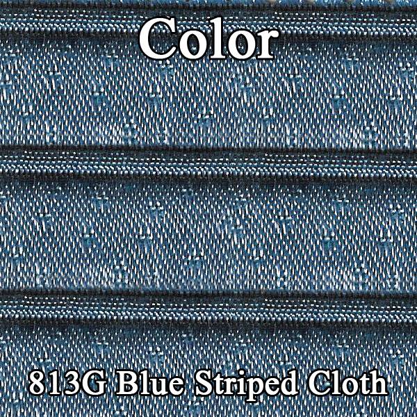 67 SKYLARK SPLIT BENCH CLOTH UPHOLSTERY - SRM BLUE CLOTH/BLUE