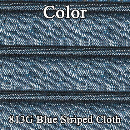 67 SKYLARK SPLIT BENCH CLOTH UPHOLSTERY - SRM BLUE CLOTH/BLUE