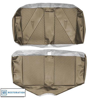 65 GTO/LEMANS CONVERTIBLE REAR UPHOLSTERY - GOLD