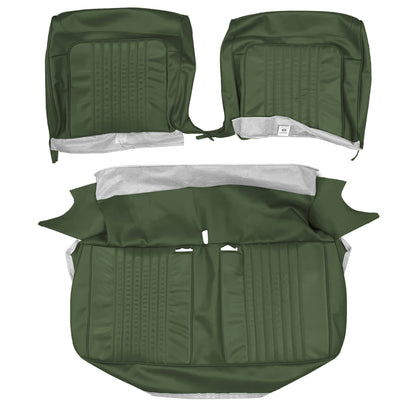 72 CHEVELLE/MALIBU SPLIT BENCH UPHOLSTERY - GREEN