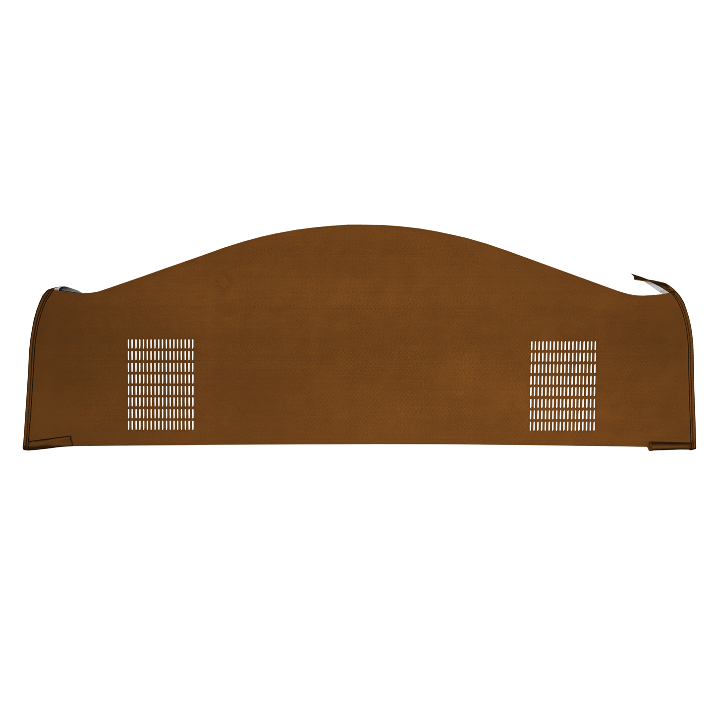 69 DODGE/PLYMOUTH B-BODY HARDTOP (NOT CHARGER) PACKAGE TRAY WITH SAME DIRECTION SPEAKER CUT-OUTS - BRONZE