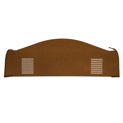 69 DODGE/PLYMOUTH B-BODY HARDTOP (NOT CHARGER) PACKAGE TRAY WITH SAME DIRECTION SPEAKER CUT-OUTS - BRONZE