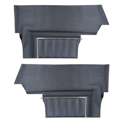 69 SKYLARK/GS "DELUXE" CONVERTIBLE REAR PANELS (UNASSEMBLED) - BLACK