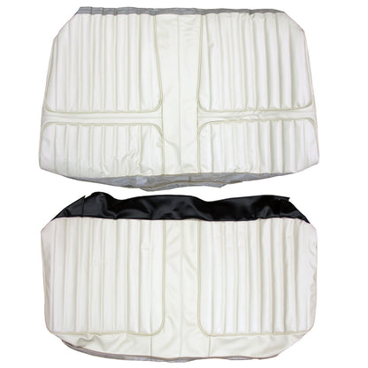72 CUTLASS SUPREME/442 CONVERTIBLE REAR UPHOLSTERY - WHITE
