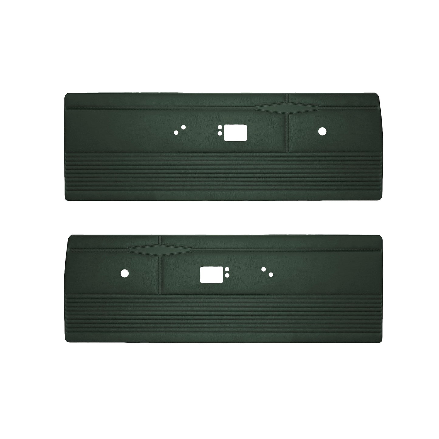 68 DART GT/GTS FRONT DOOR PANELS - GREEN