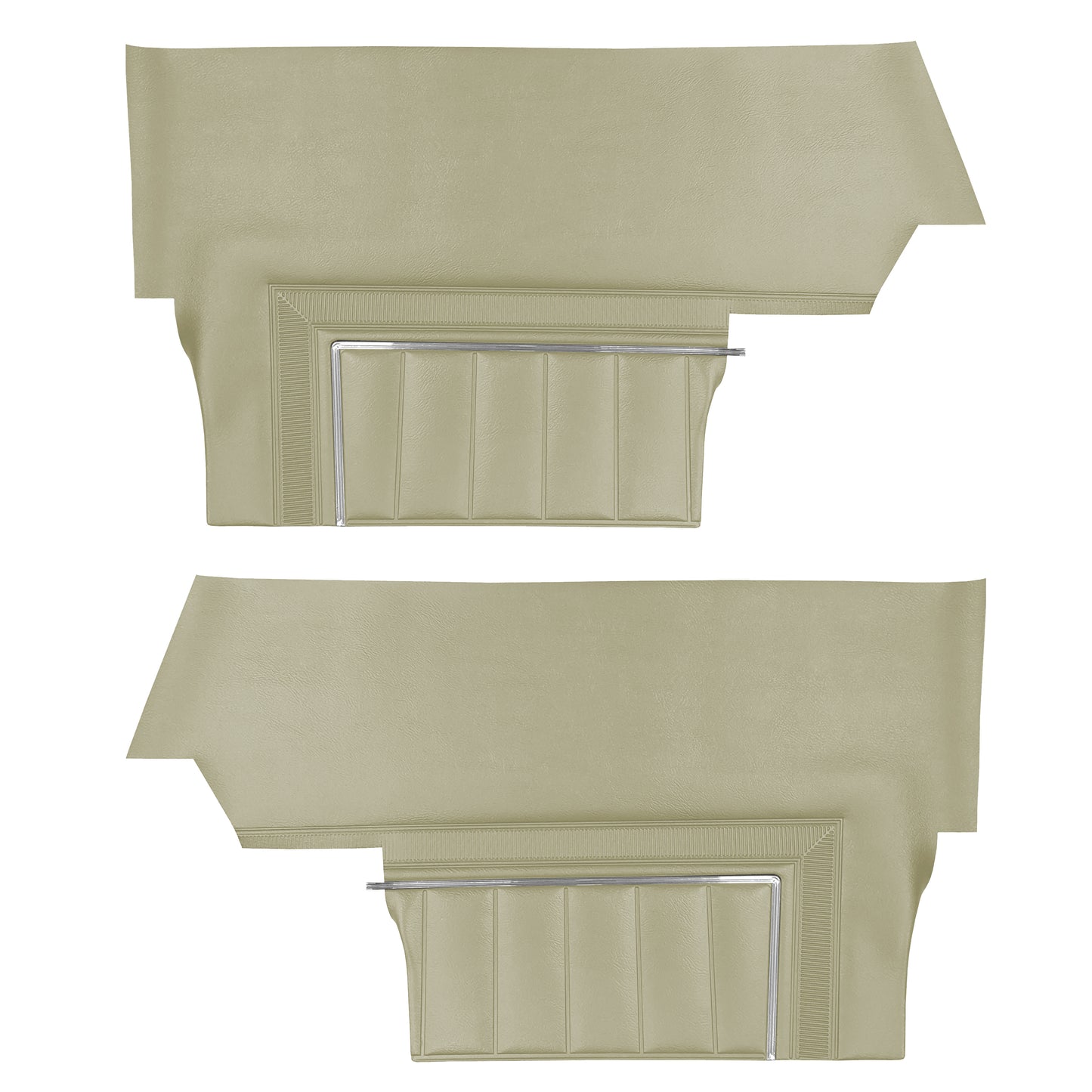 69 SKYLARK/GS "DELUXE" CONVERTIBLE REAR PANELS (UNASSEMBLED) - PARCHMENT