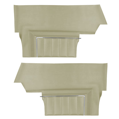 69 SKYLARK/GS "DELUXE" CONVERTIBLE REAR PANELS (UNASSEMBLED) - PARCHMENT