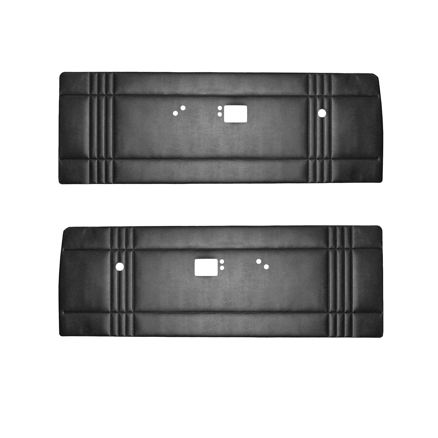 68 DART 270/SUPER STOCK FRONT DOOR PANELS - BLACK