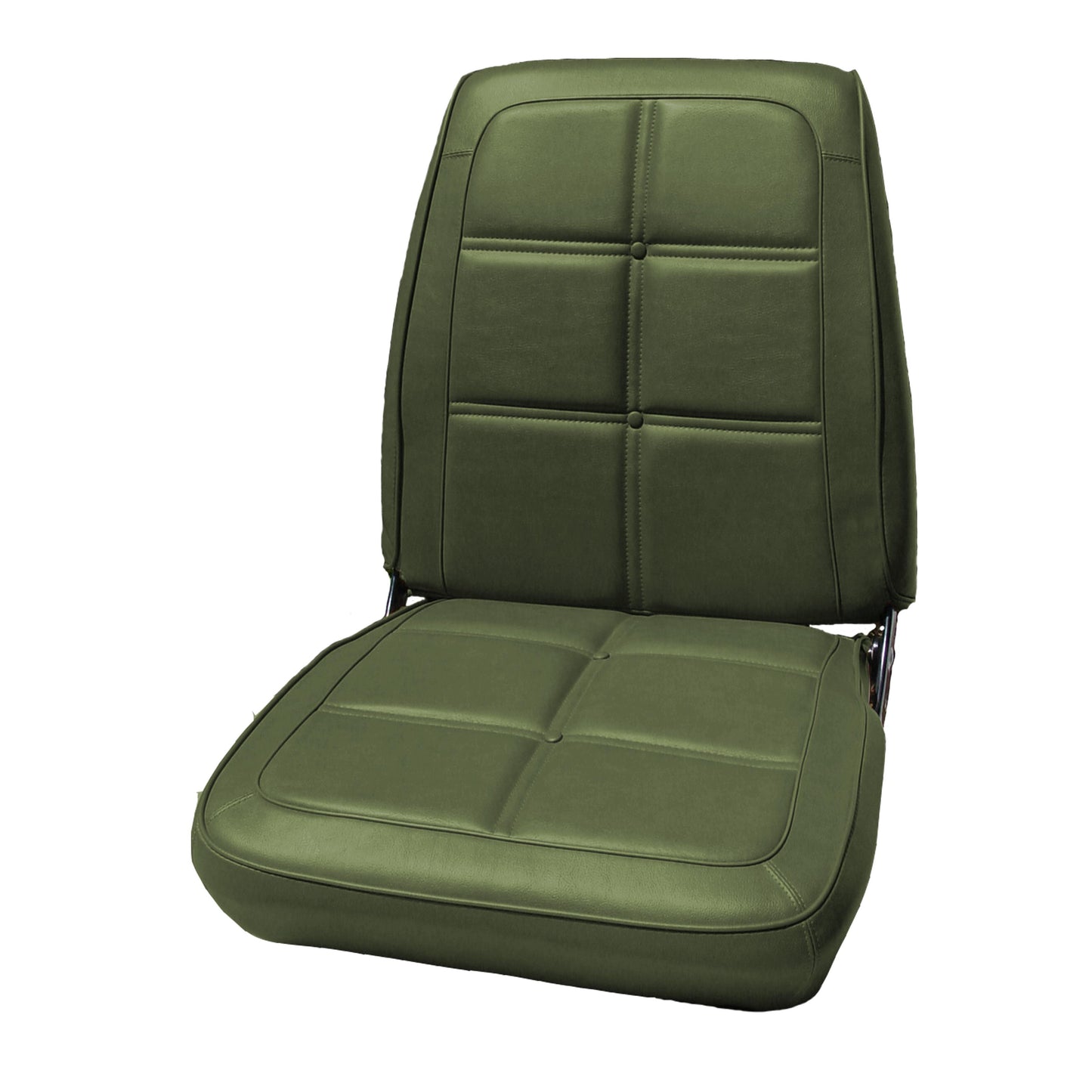 69 CHARGER/DAYTONA BUCKET SEAT UPHOLSTERY - GREEN