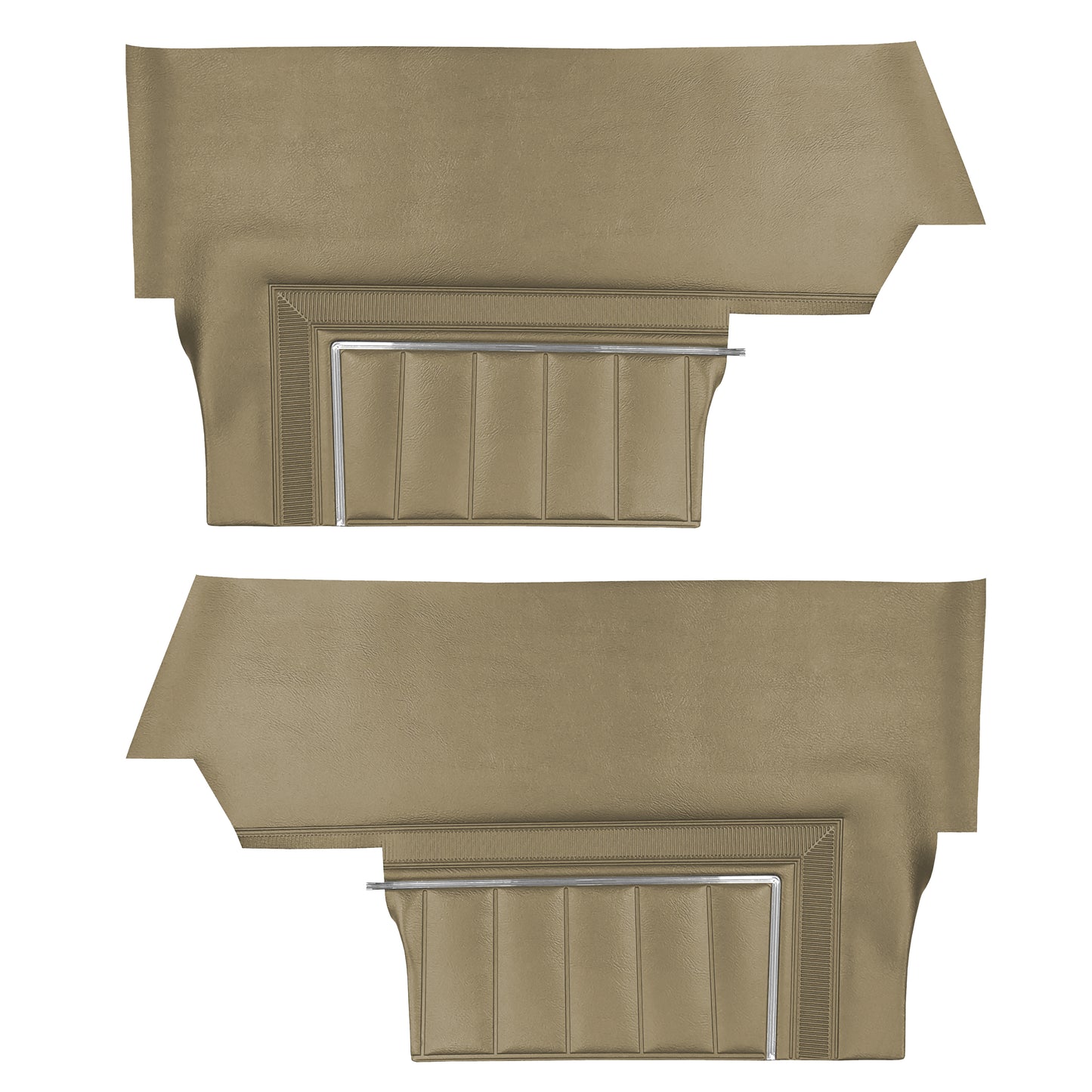 69 SKYLARK/GS "DELUXE" CONVERTIBLE REAR PANELS (UNASSEMBLED) - BUCKSKIN