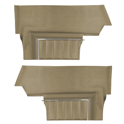 69 SKYLARK/GS "DELUXE" CONVERTIBLE REAR PANELS (UNASSEMBLED) - BUCKSKIN