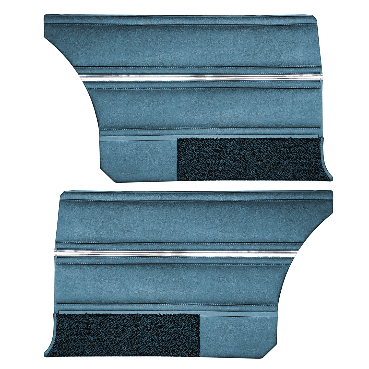 64 DART GT HARDTOP REAR PANELS DARK METALLIC BLUE