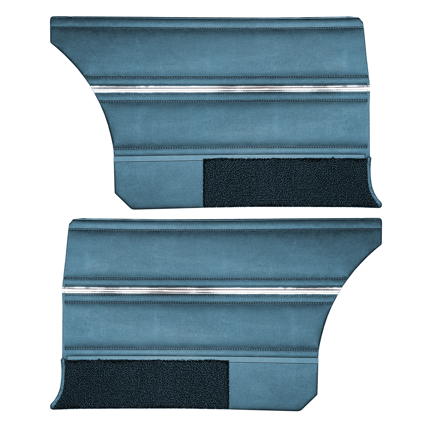 64 DART GT HARDTOP REAR PANELS - DARK BLUE