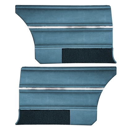 64 DART GT HARDTOP REAR PANELS - DARK BLUE