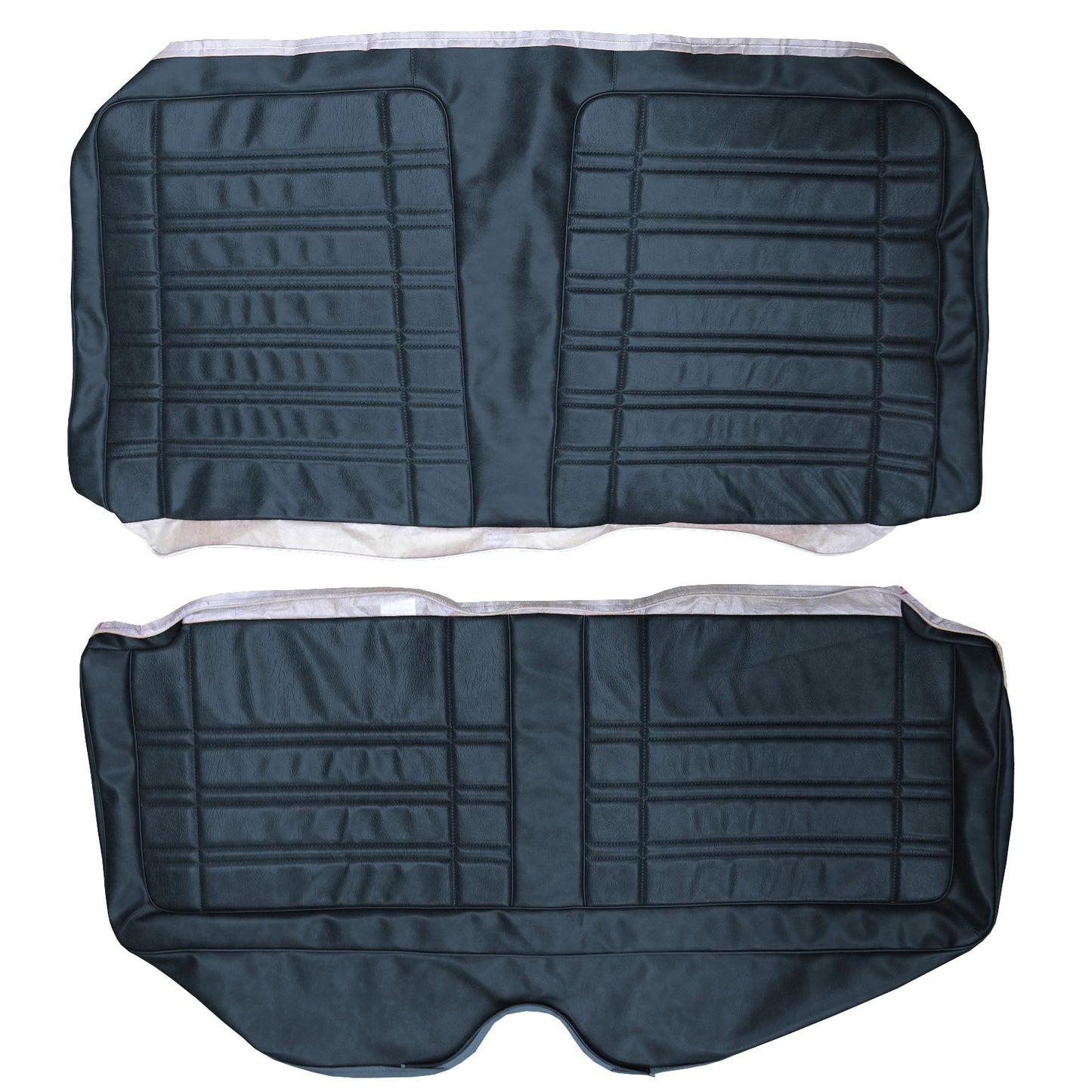70 CORONET 440/SUPERBEE HTP/SDN REAR UPHOLSTERY - BLUE