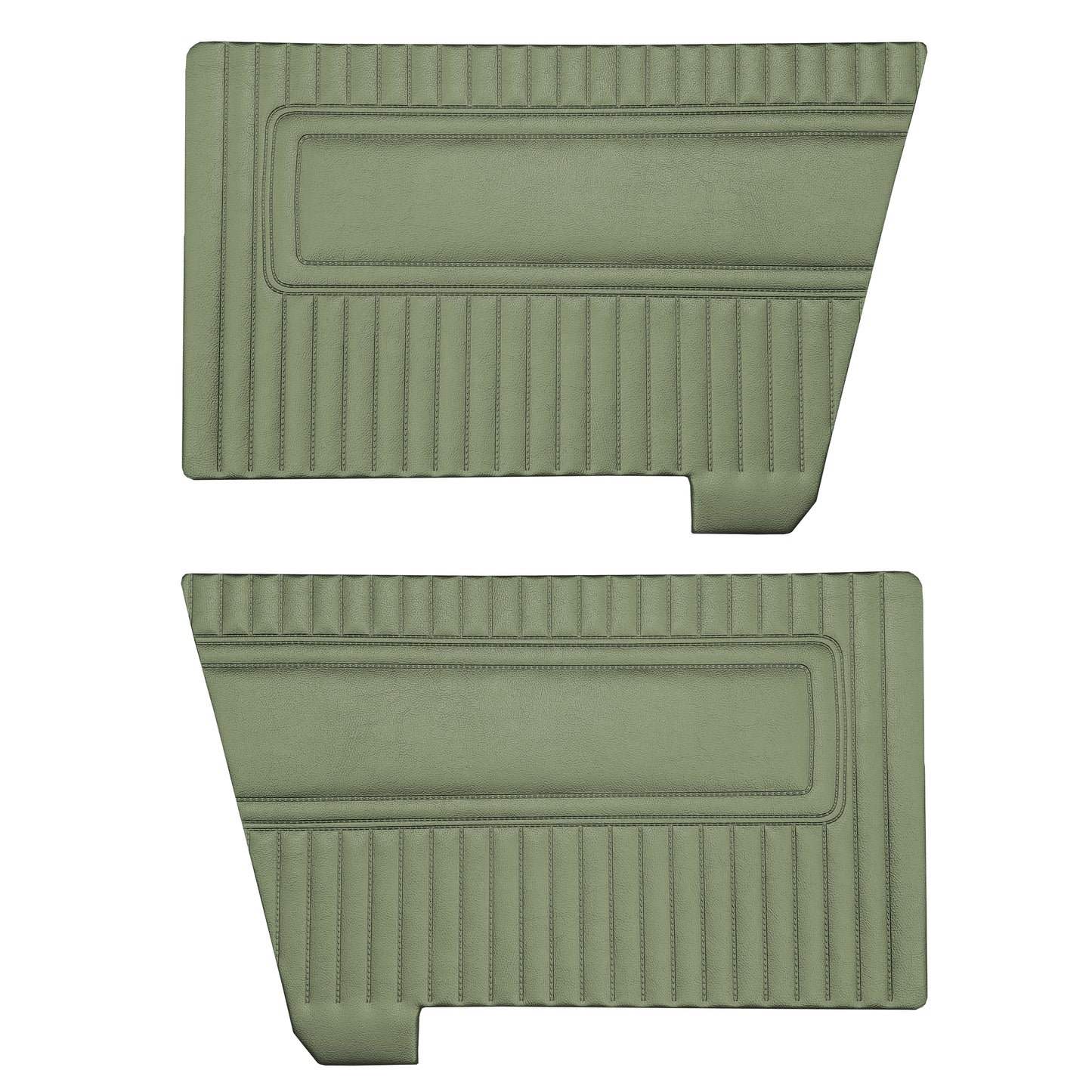 71 SCAMP/DART SWINGER HARDTOP REAR PANELS - GREEN