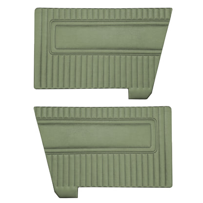 71 SCAMP/DART SWINGER HARDTOP REAR PANELS - GREEN