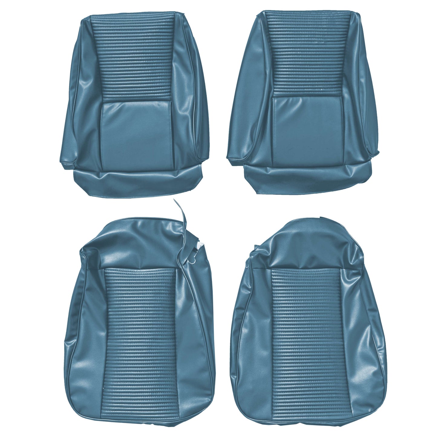 69 DART GT/GTS BUCKET SEAT UPHOLSTERY - BLUE