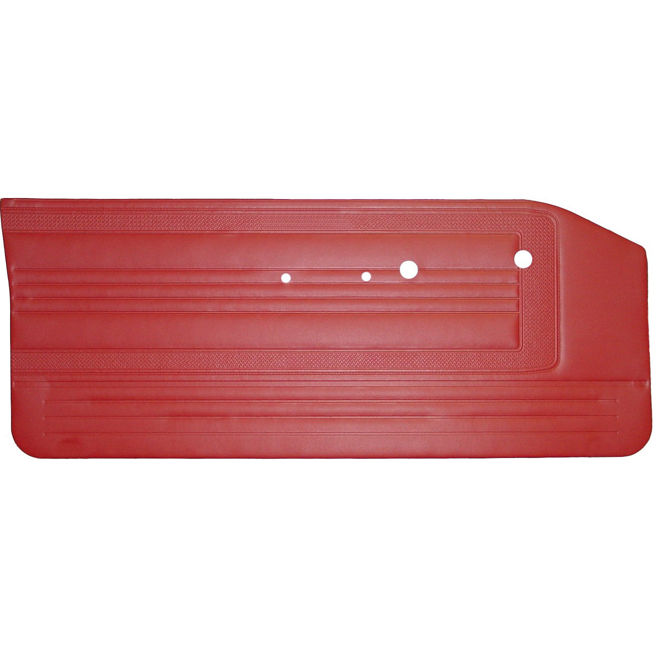 66 BARRACUDA FRONT DOOR PANELS - RED