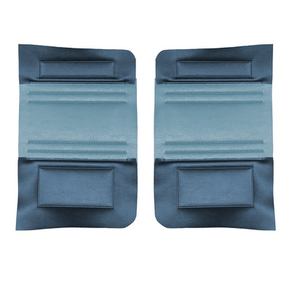 69 SATELLITE/ROADRUNNER "DECOR" CONVERTIBLE REAR PANELS - LIGHT BLUE